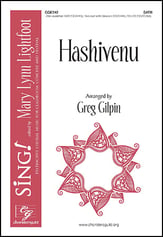 Hashivenu SATB choral sheet music cover